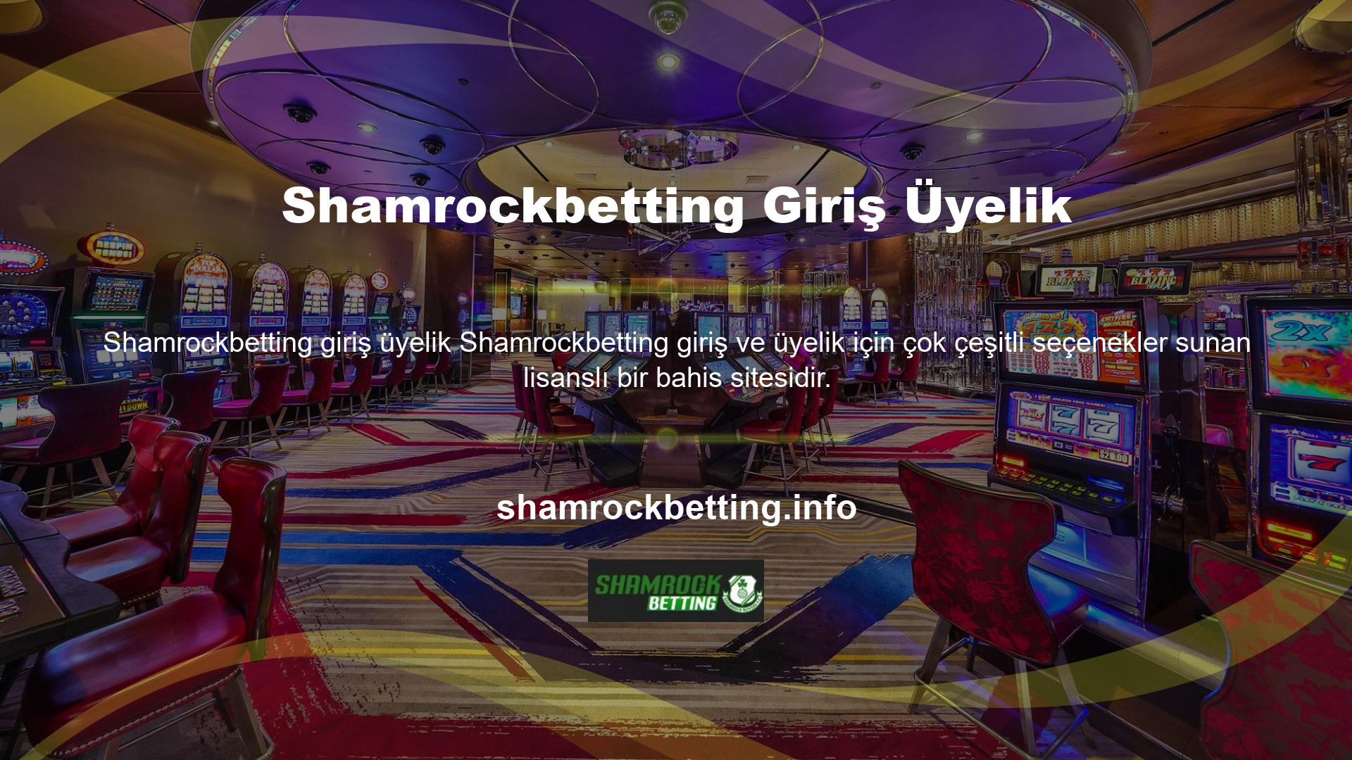 Güçlü bir itibar ve güven sorunu olmadan Shamrockbetting tüm bahis ihtiyaçlarınız için güvenilir bir seçimdir
